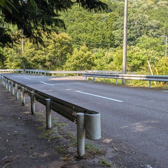 一旦道路。