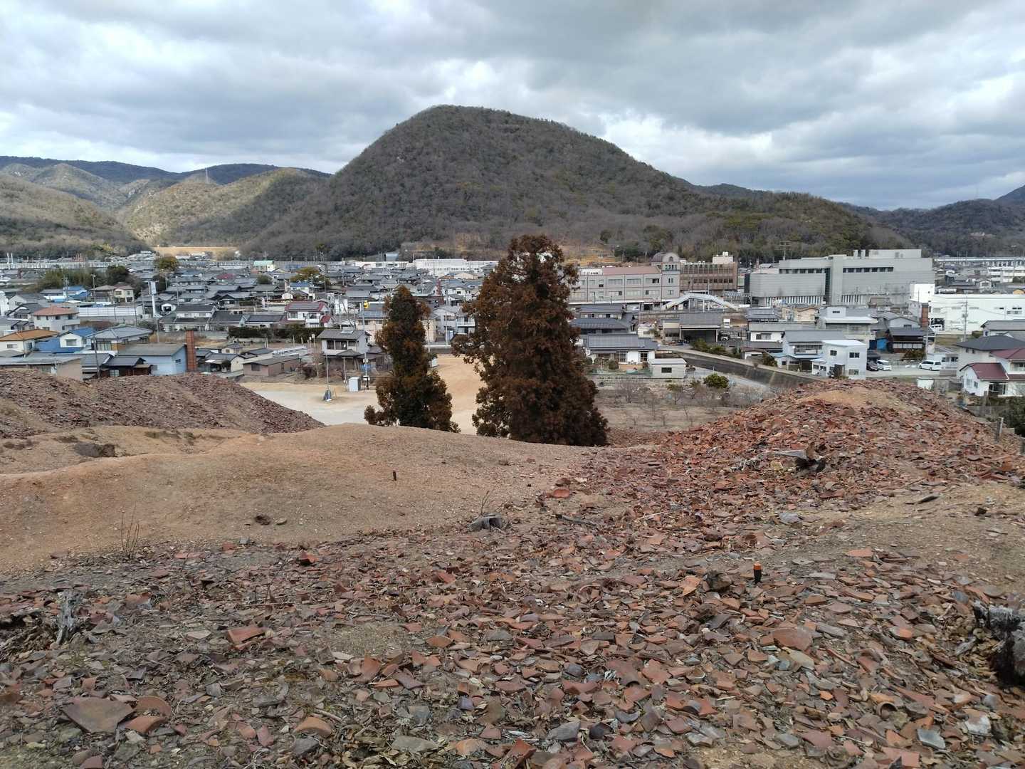 伊部駅-榧原山-龍王山-西大平山 往復コースの写真