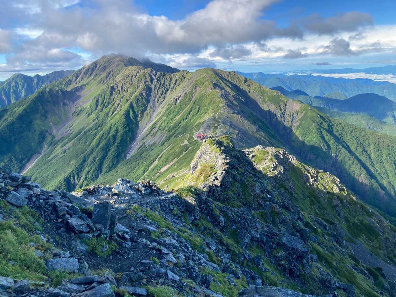 広河原登山口-北岳 往復コースの写真