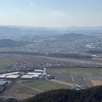 鶏冠山・堂山など。