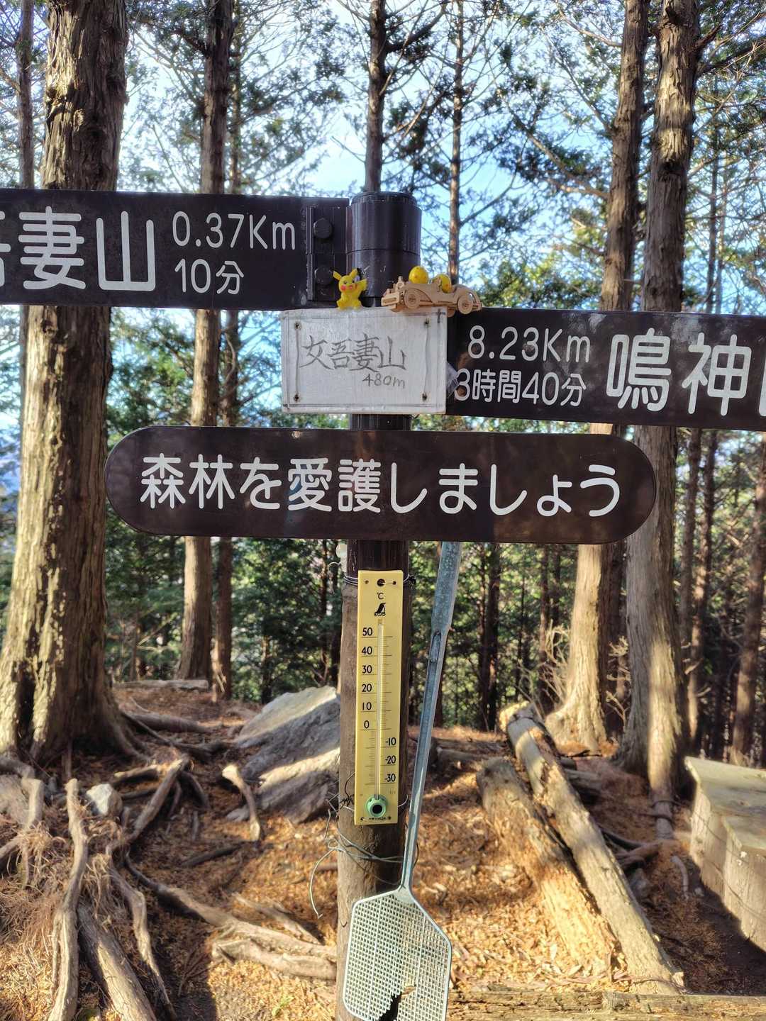 女吾妻山登頂