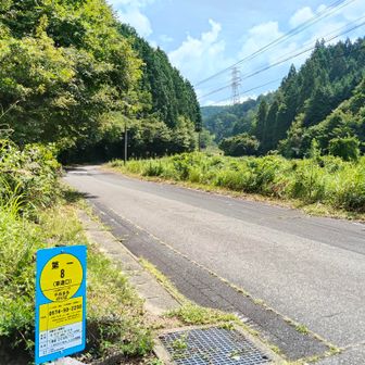 車道に戻り上っていけば駐車場🅿️に到着ですが、日差しがキツくなってきてバテてきました😥