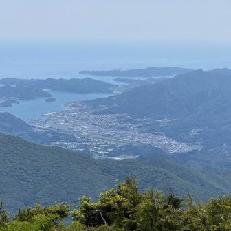 大船渡市街地、大船渡湾