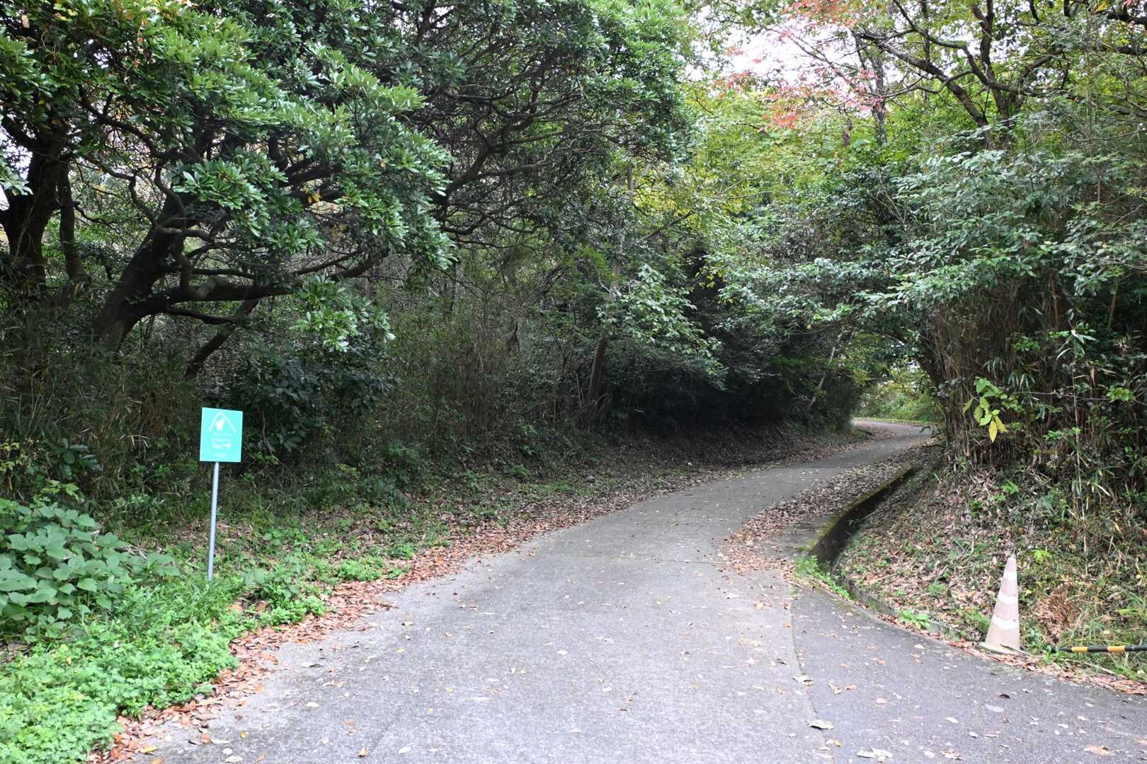 南登山口まで1km