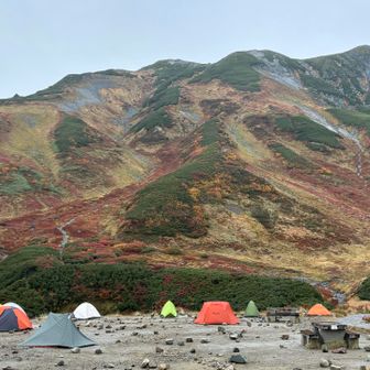 雷鳥沢からの景色