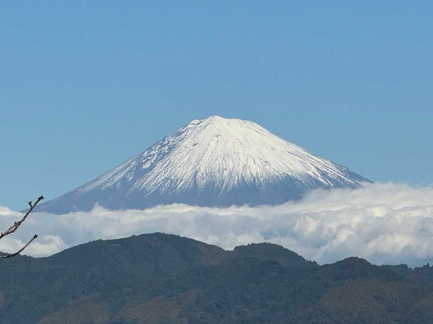 福成山-茶臼山-賤機山-浅間山-浅間神社登山口 縦走コースの写真