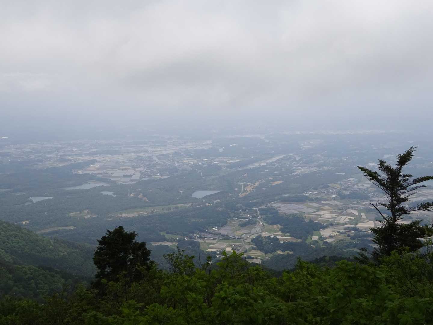 第三展望台から、勝北町方面