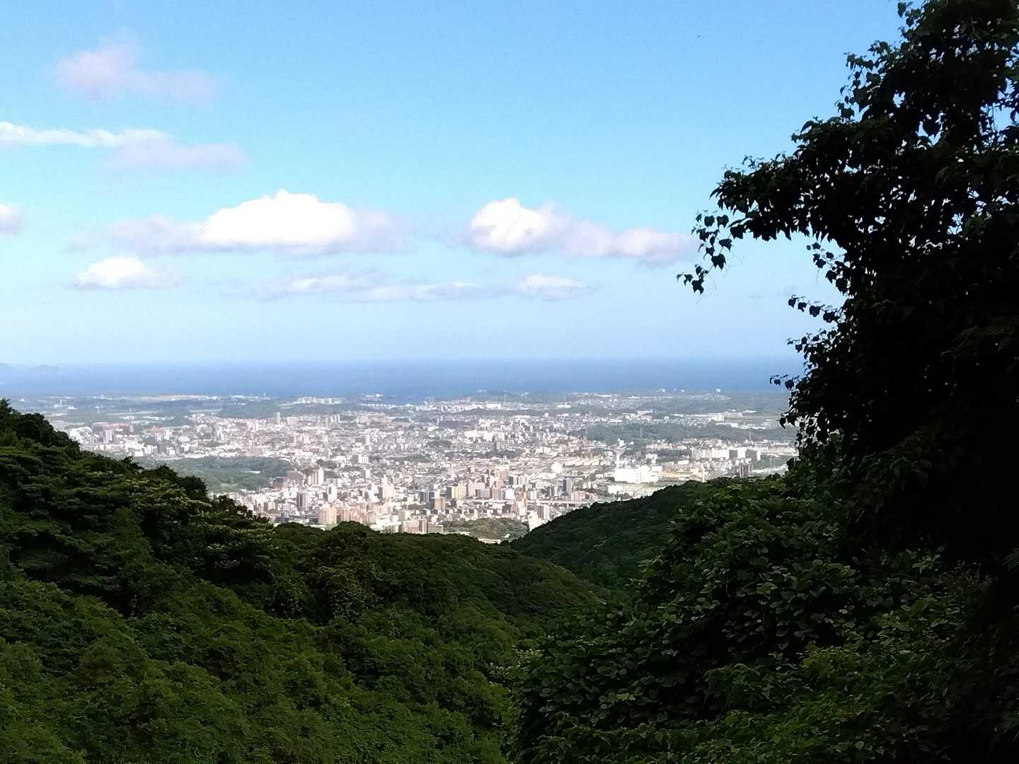 雲もいい感じ🩵