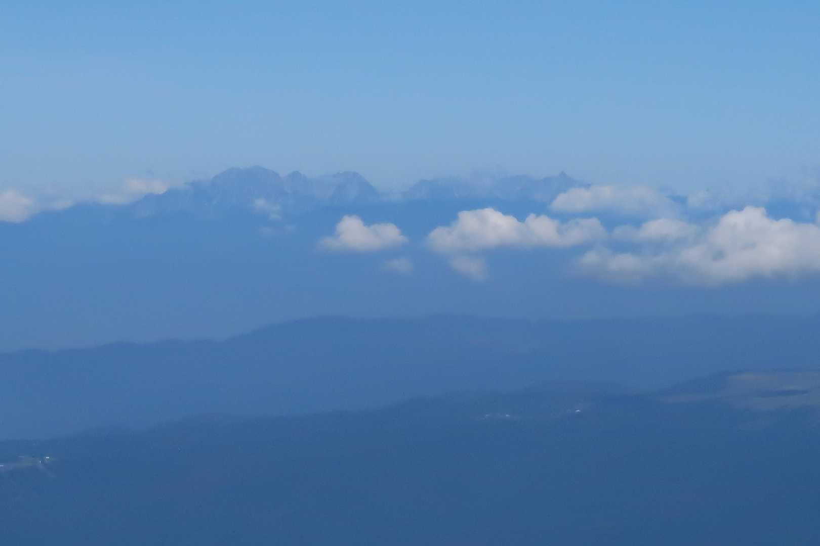 穂高と槍ヶ岳