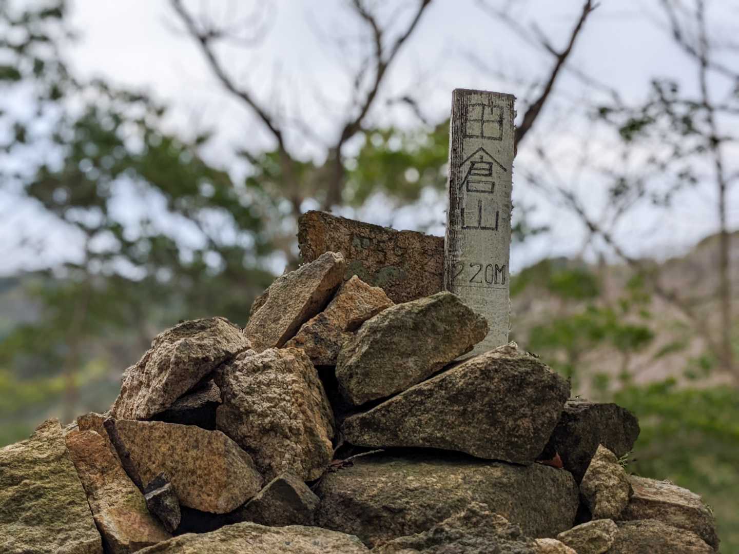 今日一番のイケメン山頂！