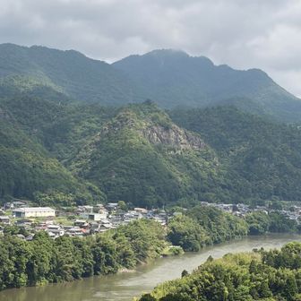 遠見山のハイカーさん見えるよ！