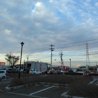 駐車場🚙に戻りました↩