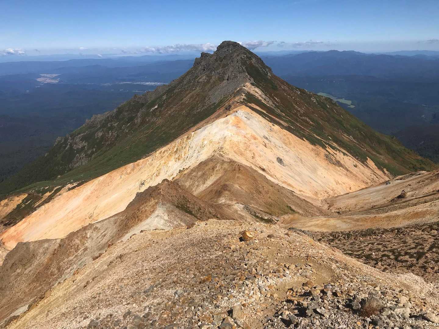 愛山渓登山口-永山岳-安足間岳-愛別岳-比布岳-当麻岳-当 周回コースの写真