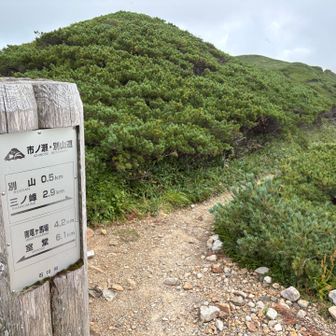 最後に別山へ。
0.5kmなので余裕だな。