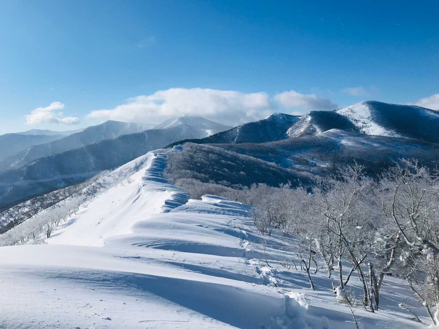 歩いた稜線✨