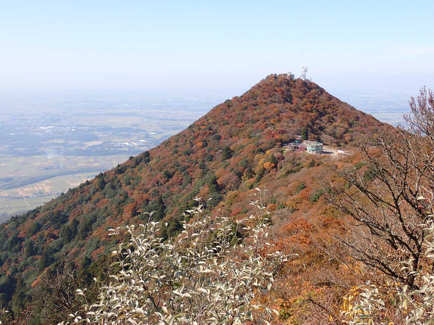 つつじヶ丘-筑波山-筑波山神社 縦走コースの写真