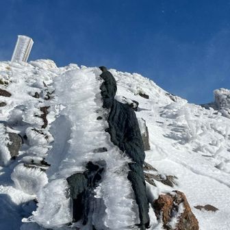 三笠山の神様🟰通称じっちゃん、バリバリです🧊
