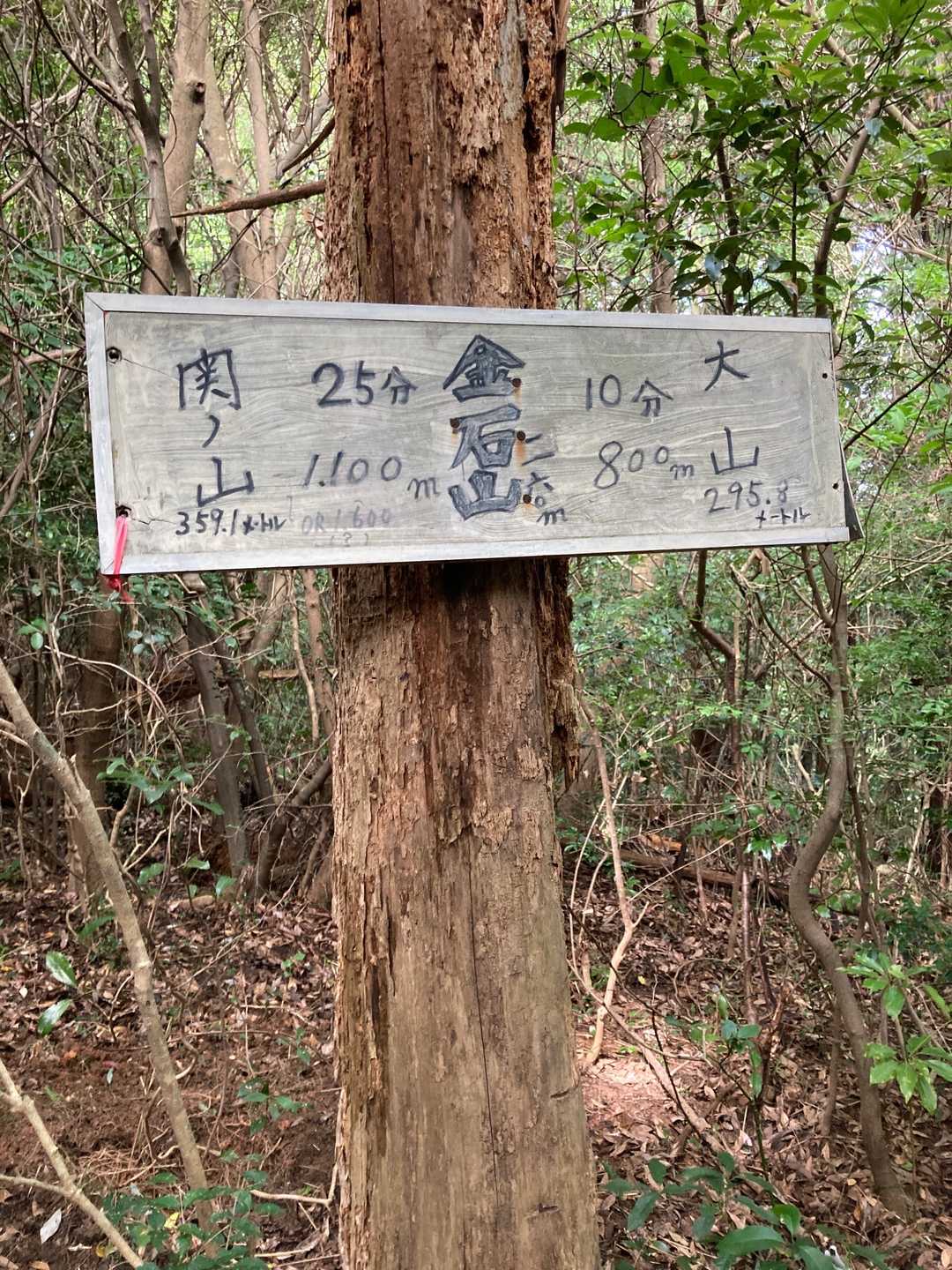金石山。