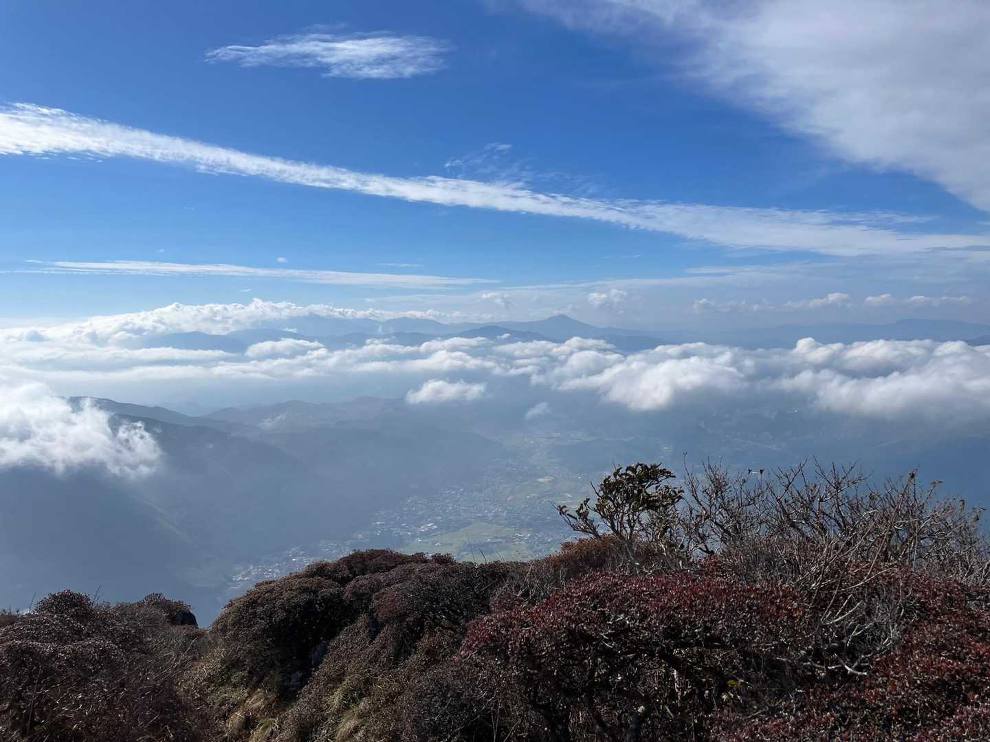 由布岳 猪ノ瀬戸登山口コースの写真