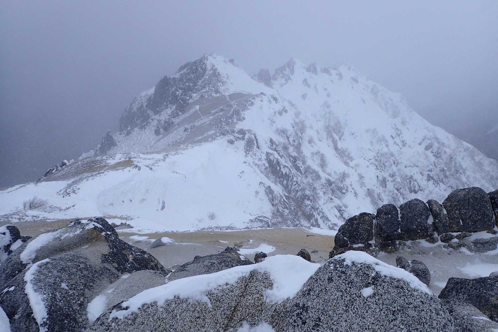 観音峠-有明山登山口-燕岳登山口-第1ベンチ-第2ベンチ- 往復コースの写真