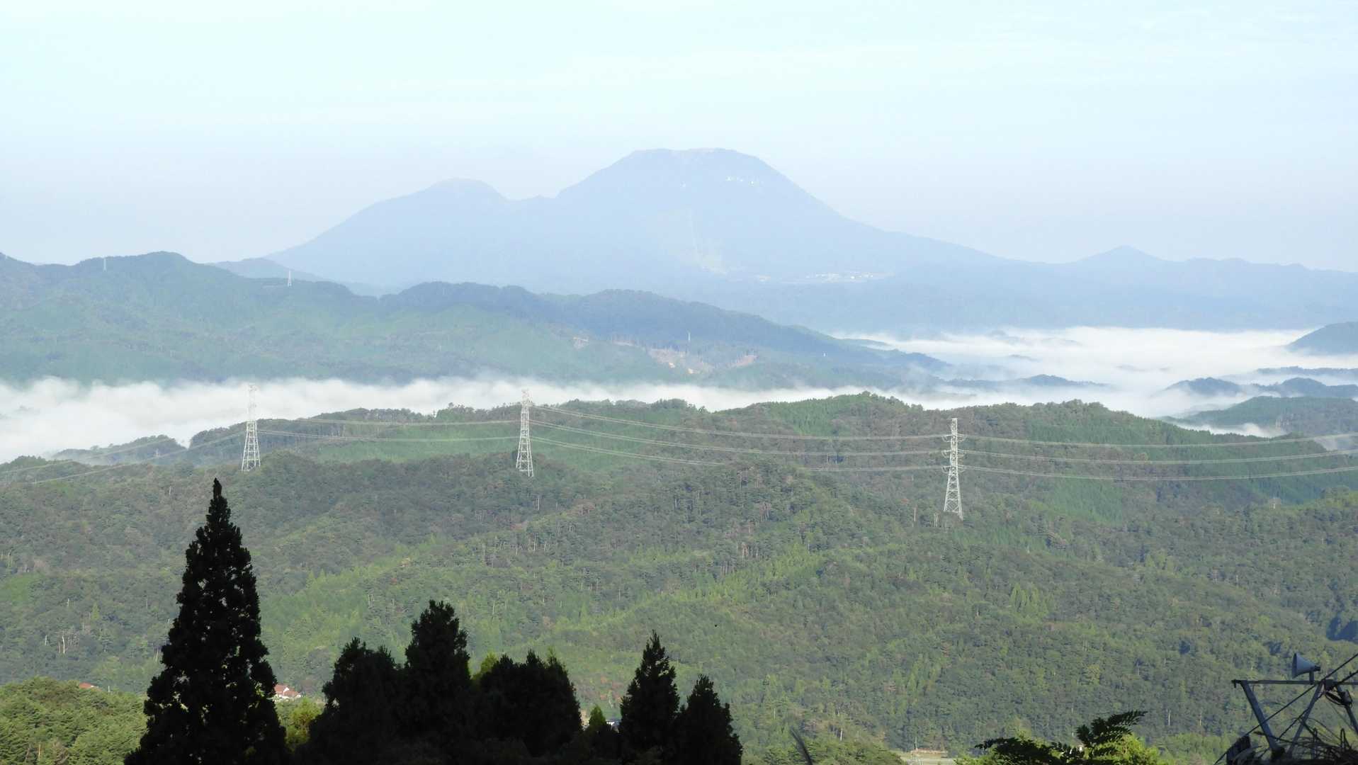 霧の海 三瓶山方向