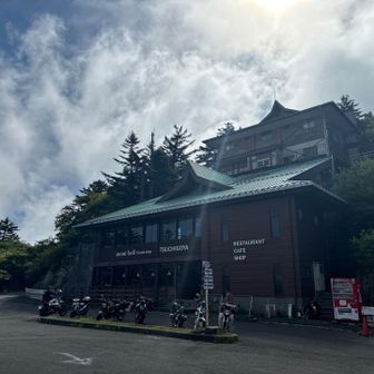 モンベルと宿泊施設がありました