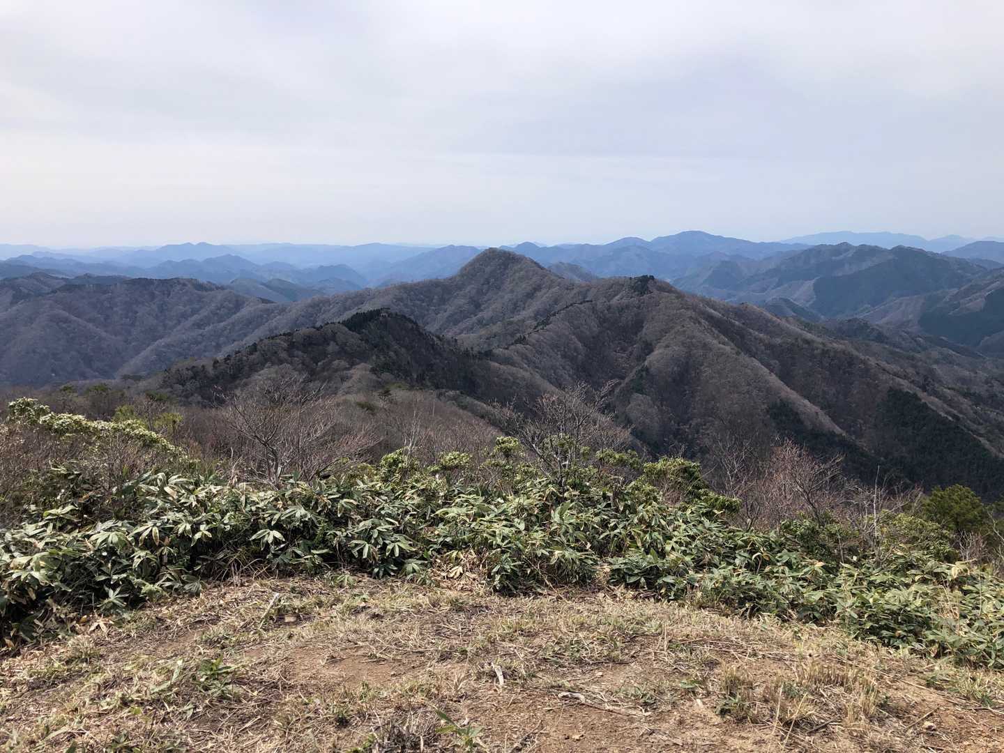 莇ヶ岳登山口-莇ヶ岳-弟見山 往復コースの写真