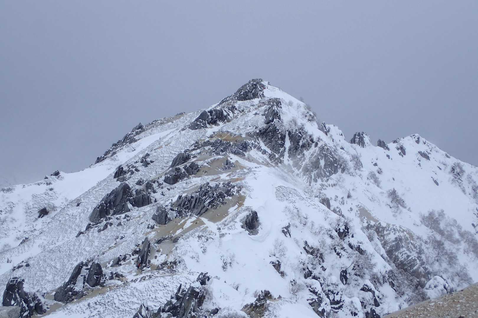 観音峠-有明山登山口-燕岳登山口-第1ベンチ-第2ベンチ- 往復コースの写真
