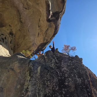 無事に2人は登ったんだけど…🥵