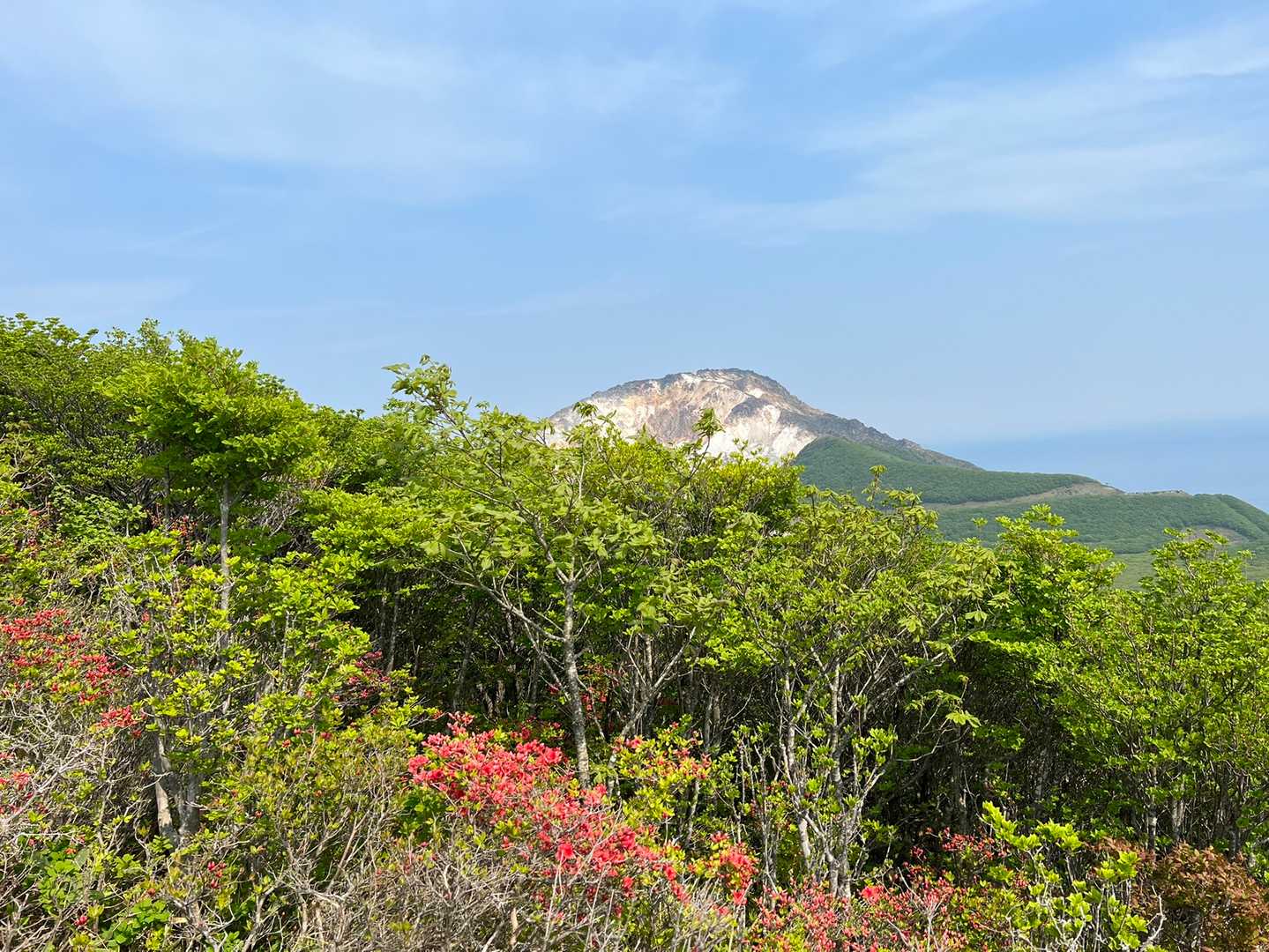 火口原駐車場登山口-恵山-恵山大権現-海向山 周回コースの写真