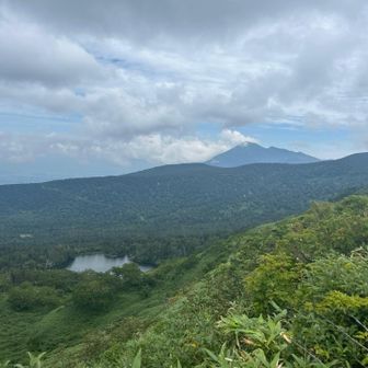 遠くに岩手山が見えてきました
