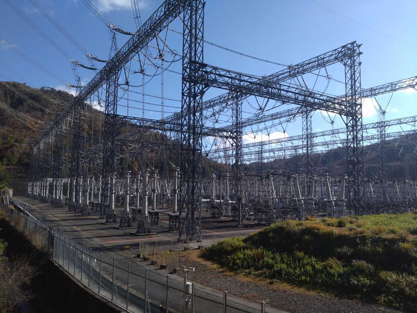 猪名川変電所。