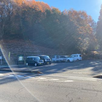 さくらの森第１駐車場
道路を渡るとトイレあります