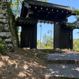 本丸入り口の門
