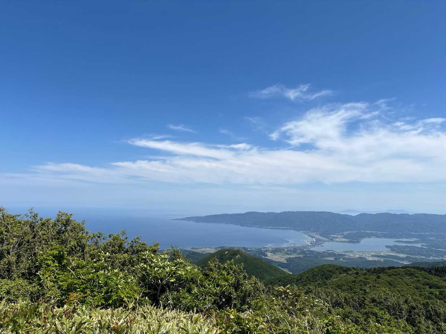マトネ-真砂の峰-あやめ池-金北山-白雲台 縦走コースの写真