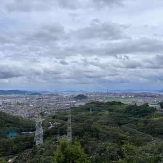 南側、海方向。きっと昔はここは島だったに違いない