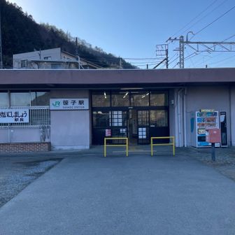 下山。途中で笹一酒造に寄りました。