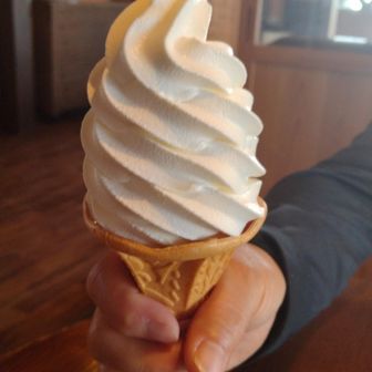最後にソフトクリームで〆ました