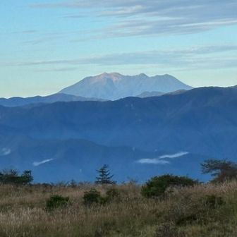 御嶽山ですね。