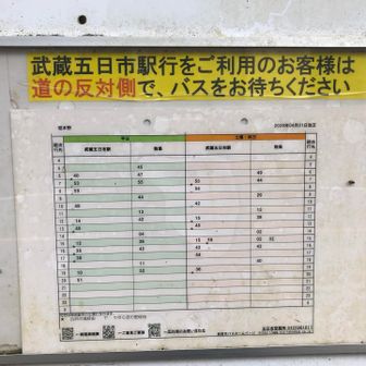 <おまけ>
バスの時刻表です。
15:15発まで、まだ1時間近くあるなあ。。
もうちょい、山頂でゆっくり休憩すれば良かったかな。。