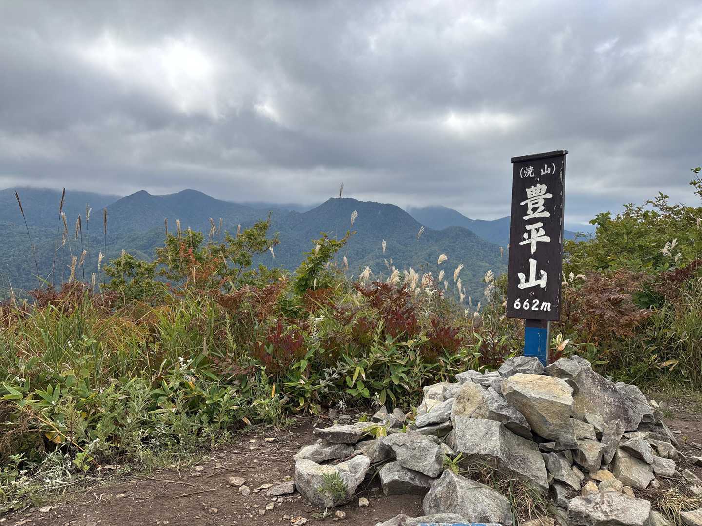 豊平山 往復コースの写真