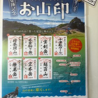 御朱印とは別でお山印あります