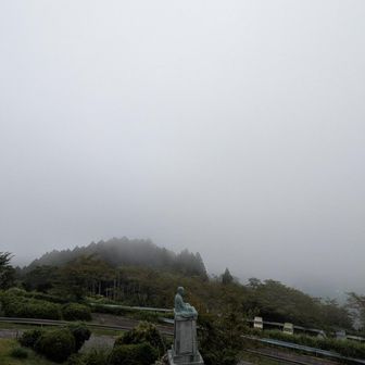 雲の中の岳山まで涼しいかな？っと行ってみます