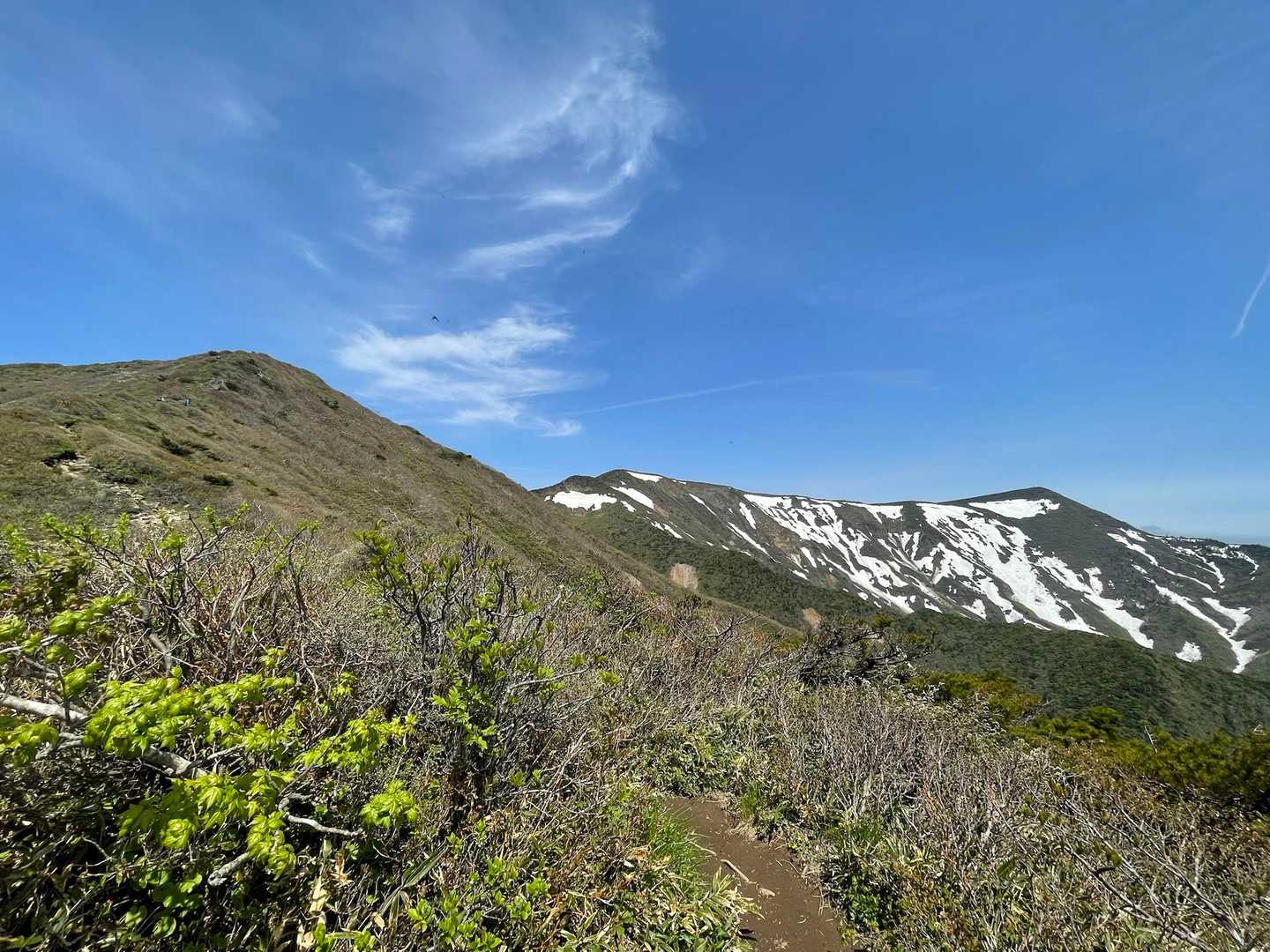白石女子校小屋跡-不忘山 往復コースの写真
