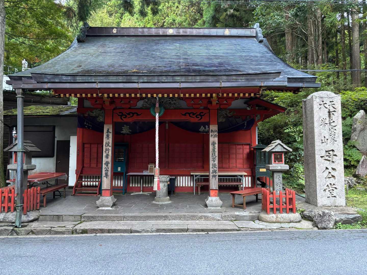 母公堂
後ろに駐車場🅿️