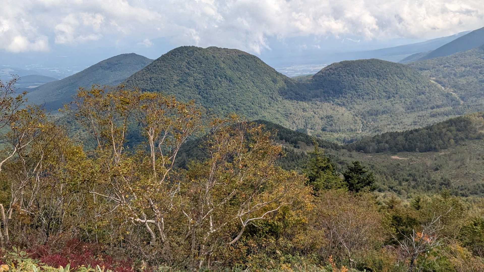 お椀型の桟敷山