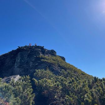 長居したので下山します