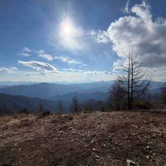鷹ノ巣山山頂からの大展望