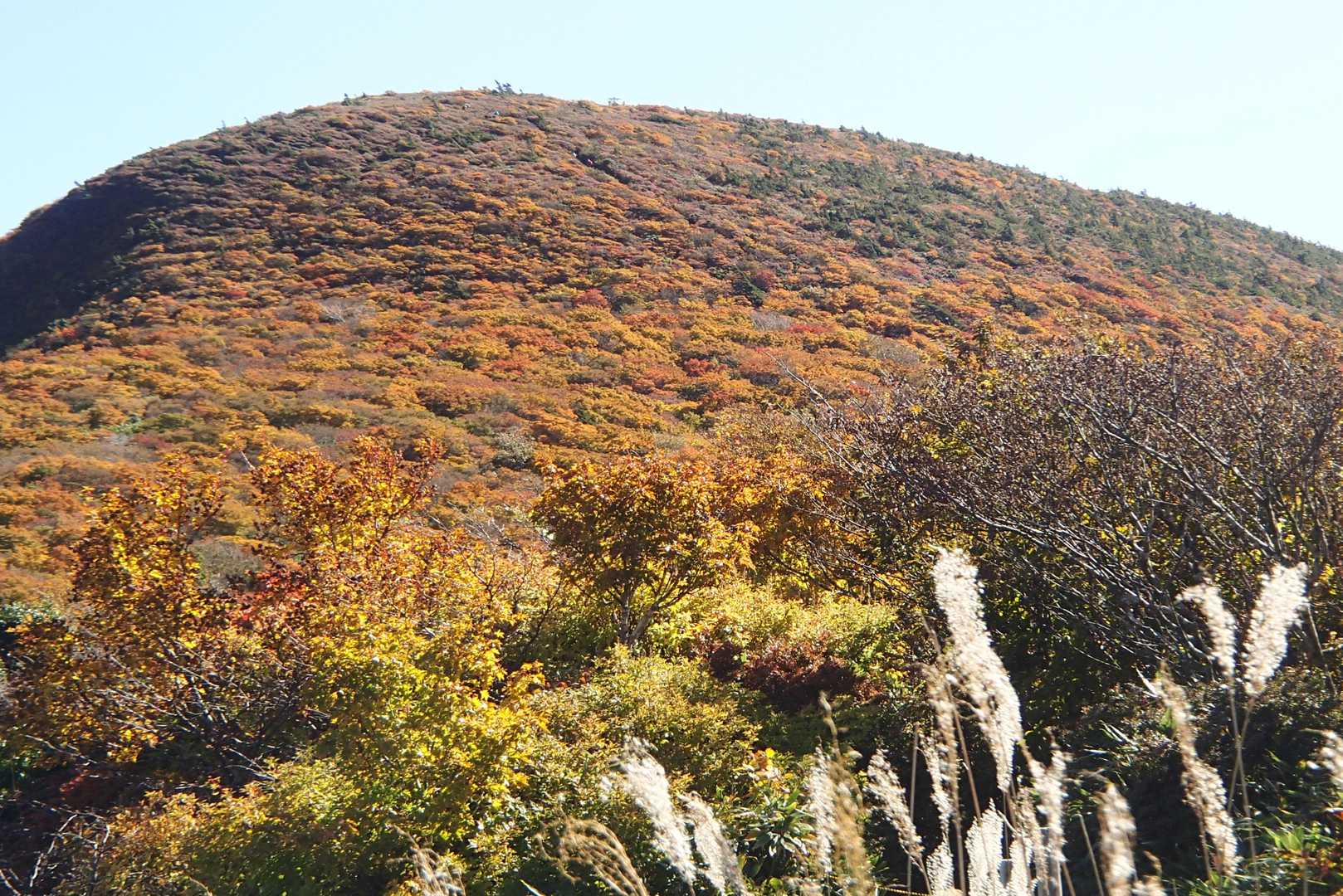 まずは鬼面山へ