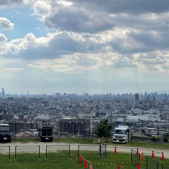 駐車場からもこの景色